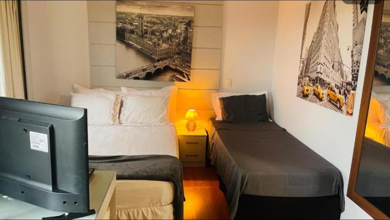 Flat De Luxo Aeroporto Congonhas - Hotel São Paulo Kültér fotó
